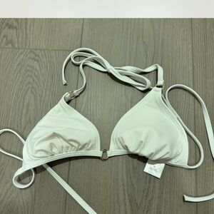 Shade & Shore Classic White Bikini Top